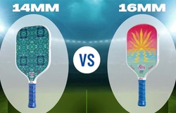 So sánh vợt pickleball lõi 16mm và 14mm: Phân tích kỹ thuật, cảm giác đánh và ứng dụng chiến thuật