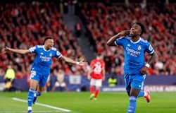 Vinicius giúp Real Madrid tạo lợi thế lớn ở lượt đi vòng play-off Champions League