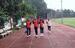 Đội hình tiếp sức 4x400m nữ "cầu may xin lộc" cho kỳ ASIAD thăng hoa