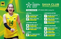 VTV Bình Điền Long An chốt 11 thành viên dự Playoffs AVC Champions League