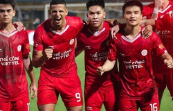 Thắng derby Thủ đô, Thể Công Viettel vươn lên nhì bảng