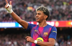 Lamine Yamal đã lập hat-trick đầu tiên trước Messi bao lâu?