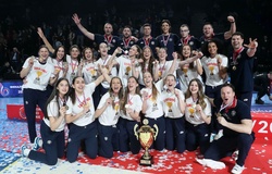 Siêu Cúp nữ Serbia đổi chủ sau 5 set đầy kịch tính