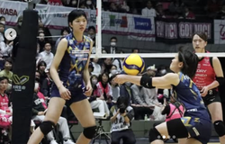Highlight giải bóng chuyền VĐQG Nhật Bản: Bích Thuỷ ghi 9 điểm trước đối thủ mạnh