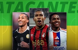 So sánh số bàn thắng và kiến ​​tạo của các tiền đạo đang trong tầm ngắm của tuyển Brazil