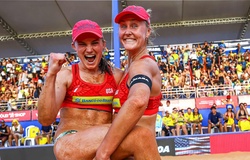Nhà vô địch bóng chuyền bãi biển Olympic gục ngã trong trận chung kết Pro Beach Tour