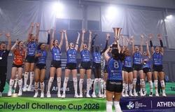 Vallefoglia làm nên lịch sử, đăng quang CEV Challenge Cup 2026
