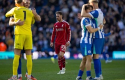 Liverpool gia nhập danh sách những nhà đương kim vô địch thua 10 trận trở lên