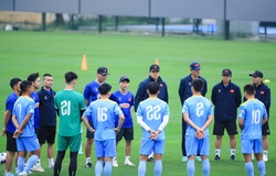 Tuyển Việt Nam hội quân, buổi tập đầu chỉ có 10 cầu thủ