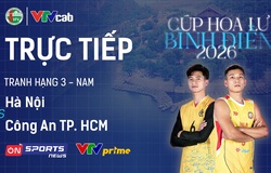 Link trực tiếp cúp bóng chuyền Hoa Lư hôm nay: Công An Tp.HCM vs Hà Nội