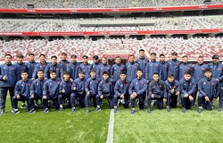 U23 Việt Nam làm quen thời tiết 12 độ C tại Trung Quốc