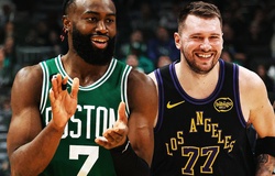 Jaylen Brown thán phục phong độ MVP "hủy diệt" của Luka Doncic tại Los Angeles Lakers