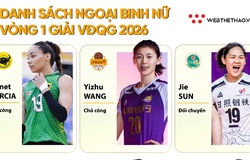 9 ngoại binh nữ tại giải bóng chuyền VĐQG 2026: Cuộc đua chất lượng và đa dạng
