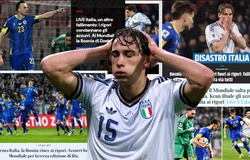 “Ngày tận thế”, “thảm họa”: Phản ứng từ giới truyền thông Ý sau khi Azzurri bị loại khỏi World Cup