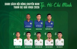 TP.HCM chốt đội hình 14 VĐV, sẵn sàng trở lại sân chơi bóng chuyền VĐQG 2026