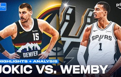 Đại chiến NBA MVP: Nikola Jokic ngả mũ thán phục bộ kỹ năng "độc nhất vô nhị" của Victor Wembanyama
