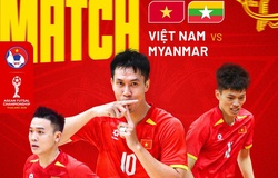 Link xem trực tiếp futsal Việt Nam vs Myanmar ngày 6/4