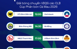 Lịch thi đấu giải bóng chuyền VĐQG 7/4: Tái hiện chung kết Hoa Lư