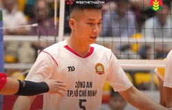 Dễ dàng nhấn chìm đối thủ, Công An Tp.HCM vươn lên ngôi đầu giải bóng chuyền VĐQG