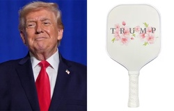 Tổng thống Mỹ Donald Trump mở rộng kinh doanh sang thiết bị pickleball
