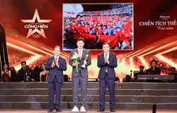 U22 Việt Nam và Đình Bắc rực sáng tại Giải Cống hiến