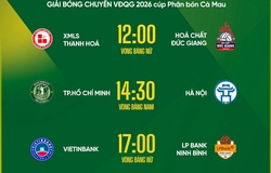 Lịch thi đấu giải bóng chuyền VĐQG 2026 ngày 19/4: Tâm điểm 2 trận quyết định top 4