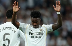 Vinicius bị la ó và phải xin lỗi sau khi ghi bàn thắng giúp Real Madrid dẫn 2-0