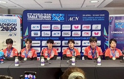 Tuyển bóng bàn Nhật Bản tiếc nuối ngôi vô địch, hướng tới màn phục thù tại Fukuoka 2028