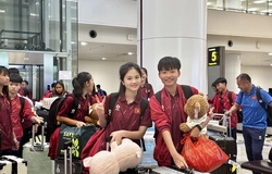 U17 nữ Việt Nam về nước sau hành trình chưa trọn vẹn tại châu Á