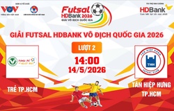 Link xem trực tiếp futsal HDBank VĐQG 2026: Trẻ TPHCM vs Tân Hiệp Hưng TPHCM