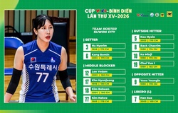 Suwon City chốt đội hình tham dự cúp VTV9 - Bình Điền 2026