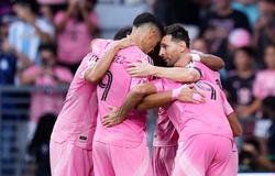 Messi ghi bàn và kiến tạo cho Inter Miami ngay trong hiệp 1 trận gặp Portland