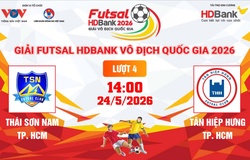 Link xem trực tiếp futsal HDBank VĐQG 2026: Thái Sơn Nam vs Tân Hiệp Hưng