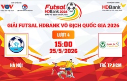 Link xem trực tiếp futsal HDBank VĐQG 2026: Hà Nội vs Trẻ TPHCM