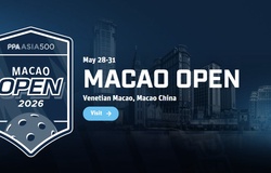 Lịch thi đấu Giải Pickleball Macao Open 2026: Các tay vợt Việt Nam vắng bóng