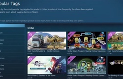 Valve cải tổ hệ thống tag trên Steam, đặt mục tiêu nâng cấp khả năng đề xuất game