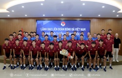 U19 Việt Nam nhận nhiệm vụ trước ngày sang Indonesia dự giải Đông Nam Á