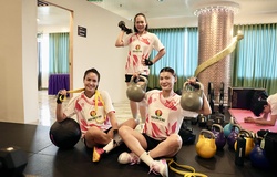 "Nạp năng lượng" từ phòng gym, ĐT bóng chuyền nữ Việt Nam thoải mái trước đại chiến Lebanon