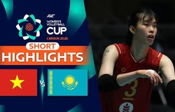 Highlight bóng chuyền AVC Cup 2026: Việt Nam vs Kazakhstan 5 set nghẹt thở