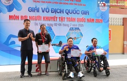 Giải VĐQG môn thể thao người khuyết tật 2026: TP.HCM "ẵm" 15/16 HCV môn bơi