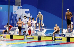 Đội bơi tiếp sức 4x200m tự do nam Việt Nam vào chung kết Asiad 19