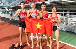 Tổ chạy 4x400m nam nữ Việt Nam phá kỷ lục quốc gia, giành HCĐ giải tiếp sức châu Á 2024