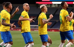 U23 Brazil vào bán kết Olympic nhờ bộ đôi Richarlison - Cunha
