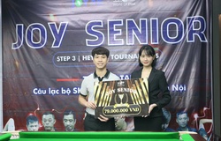 Lường Đức Thiện 4 lần “dọn bàn” để vô địch giải billiards JOY Heyball Hà Nội 2023