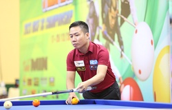 Nguyễn Như Lê tung đường cơ 15 điểm ở giải vô địch Billiards Carom 3 băng HBSF năm 2023