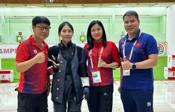 Ứng viên Cúp Chiến thắng Park Chung Gun có thêm học trò Lê Thị Mộng Tuyền đi vào lịch sử bắn súng Olympic