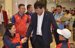 Chùm ảnh Asian Para Games 4: Cục Thể dục thể thao chúc mừng và biểu dương đoàn thể thao NKT Việt Nam