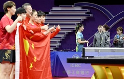 Bóng bàn Asian Games 19: Trung Quốc lấy sạch huy chương vàng đồng đội