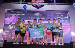 Giải chạy đêm District 1 Midnight Run "Sắc màu đêm" diễn ra đầy hứng khởi