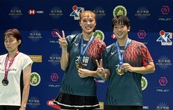 Đôi cầu lông nữ hàng đầu Đài Bắc Trung Hoa không chỉ biết vô địch trên sân nhà